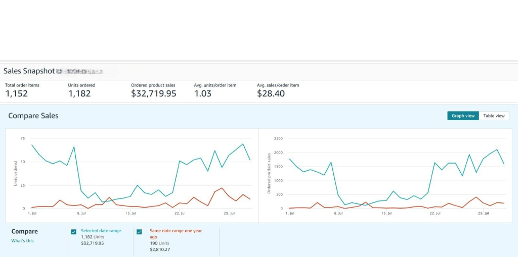 Amazon Sales Snapshot